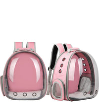 HKM-656979 Cat Space Capsule for Travel and Comfort - Portable Sideways Design