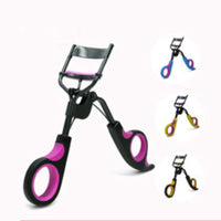 HKM-601043 Semi-Arc Eyelash Curler with Steel Comb and Eyebrow Grooming Set - 5-Piece Carbon Steel Tool Kit