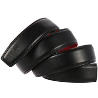 HKM-720403 Men's Second Layer Cowhide Belt Without Buckle - Stylish and Durable Design