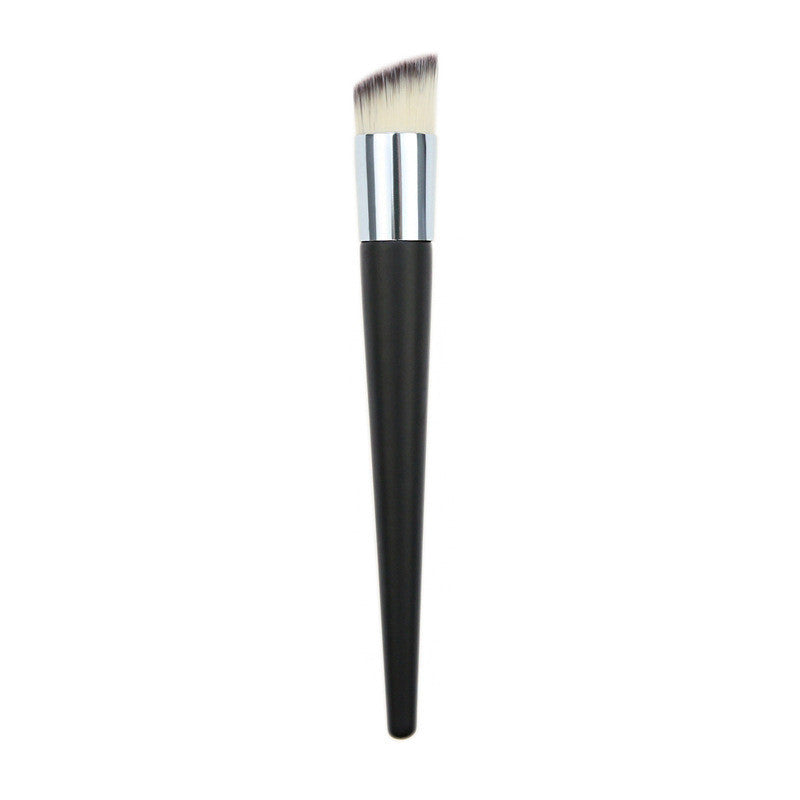 HKM-706451 Liquid Foundation Makeup Brush with Wooden Handle and Soft Bristles