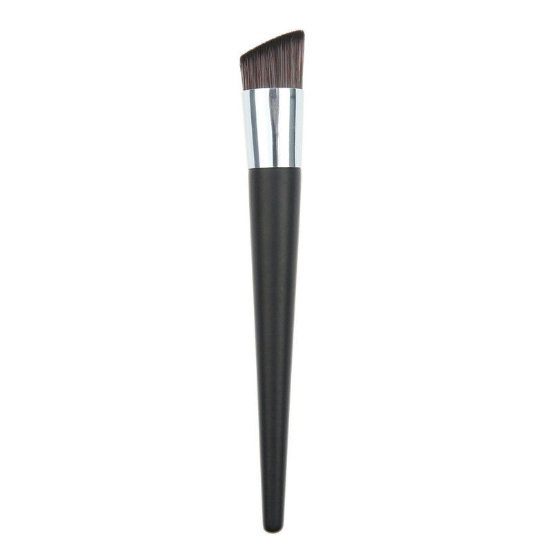 HKM-706451 Liquid Foundation Makeup Brush with Wooden Handle and Soft Bristles