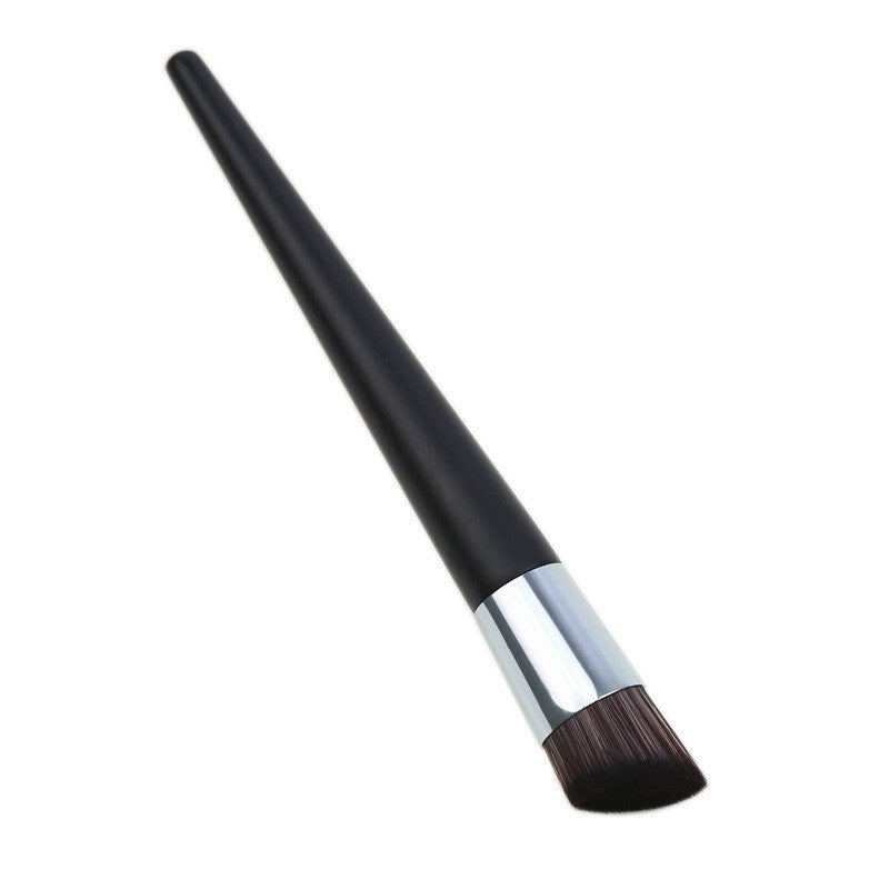 HKM-706451 Liquid Foundation Makeup Brush with Wooden Handle and Soft Bristles