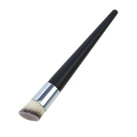 HKM-706451 Liquid Foundation Makeup Brush with Wooden Handle and Soft Bristles