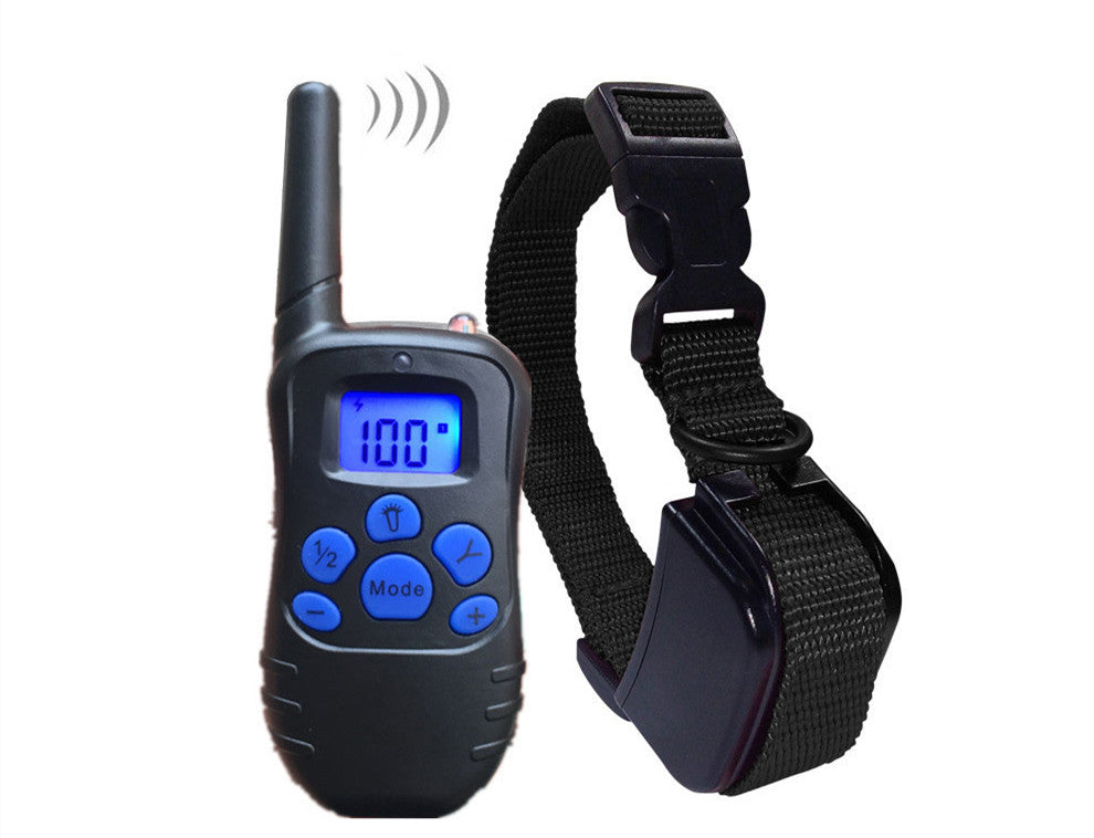 JMT-711306 Dog Training Device with Shock and Vibration Features for Bark Control