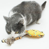 HKM-304275 Durable Catnip Jungle Animal Toys - Interactive Bite-Resistant Kicker Toys for Indoor Cats