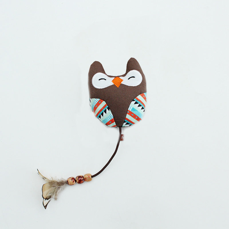 HKM-304275 Durable Catnip Jungle Animal Toys - Interactive Bite-Resistant Kicker Toys for Indoor Cats