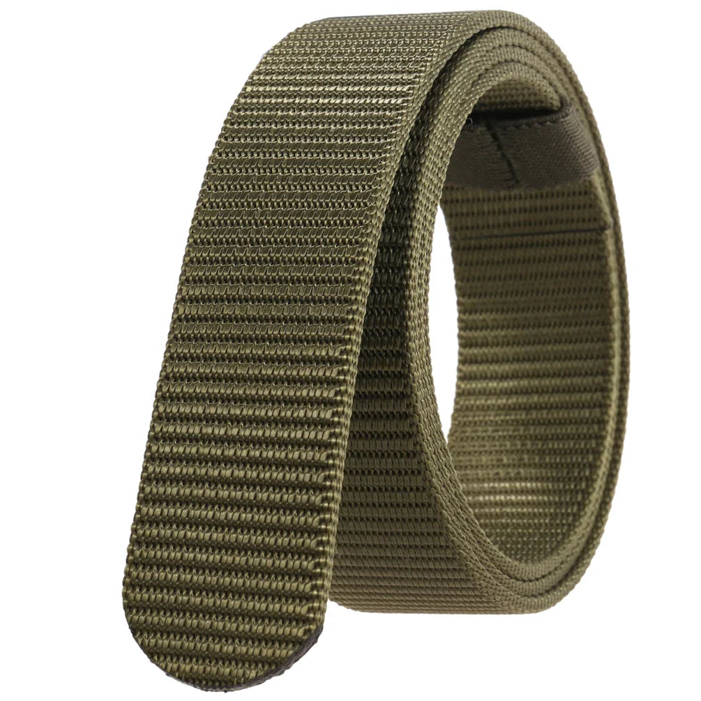 HKM-799443 Nylon Braided Belt Strip - Model LY34-3713, Buckle-Free Design, Adjustable and Durable Fashion Accessory - 5 Pieces