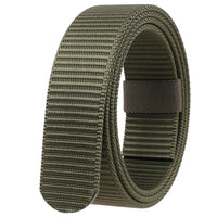 HKM-799443 Nylon Braided Belt Strip - Model LY34-3713, Buckle-Free Design, Adjustable and Durable Fashion Accessory - 5 Pieces