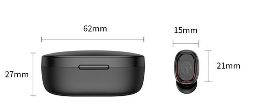 KTX-767443 True Wireless In-Ear Bluetooth Headphones for Sports and Running with Call Function