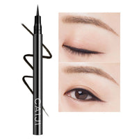 HKM-457299 Cool Black Soft Hair Eyeliner Pen - Smudge-Free Formula, Model CJ-04