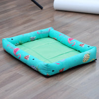 HKM-749843 Double-Sided Pet Nest for Small to Medium Dogs - Breathable Summer Design with Durable Oxford Cloth