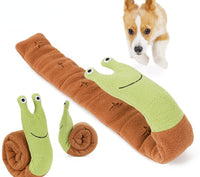 HKM-039507 Interactive Snuffle Mat for Dogs - Plush Foraging Toy for Treats, Puzzle Training, and Slow Feeding - Ideal for All Dog Sizes