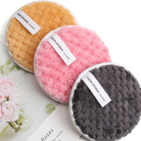 HKM-594451 Pineapple-Shaped Double-Sided Cleansing Cotton Pads - Soft PVA Material, 11.8cm, Multiple Colors