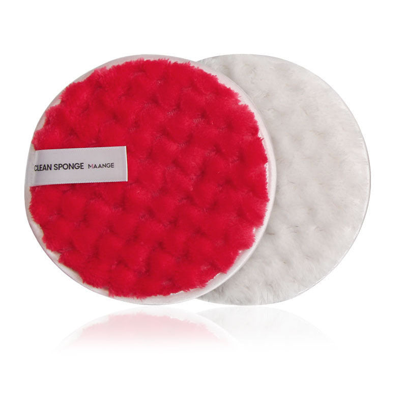 HKM-594451 Pineapple-Shaped Double-Sided Cleansing Cotton Pads - Soft PVA Material, 11.8cm, Multiple Colors