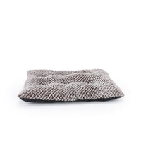 HKM-911379 Non-Slip Short-Haired Pineapple Wool Doghouse with Cozy Pet Pad - Multiple Colors Available