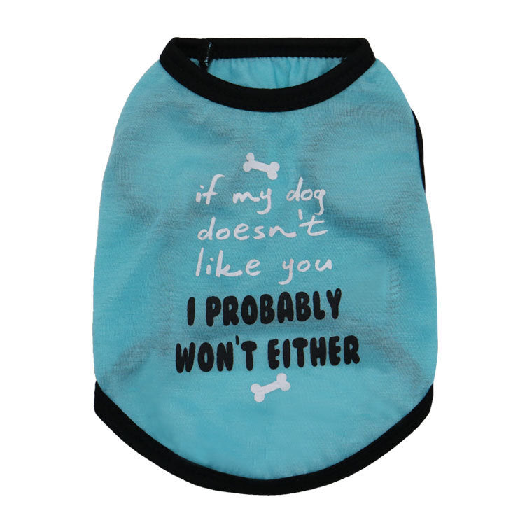 HKM-936787 Lightweight Breathable Vest for Small Dogs in Yellow, Royal Blue, and Sky Blue