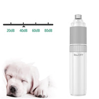 HKM-545555 USB Pet Nail Sharpener and Clipper - White ABS Material