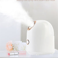 HKM-290387 Portable Beauty Steamer with 150ml Water Tank, ABS Material, 20-Minute Spray Time