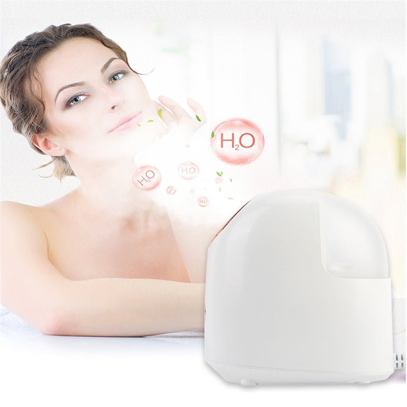 HKM-290387 Portable Beauty Steamer with 150ml Water Tank, ABS Material, 20-Minute Spray Time