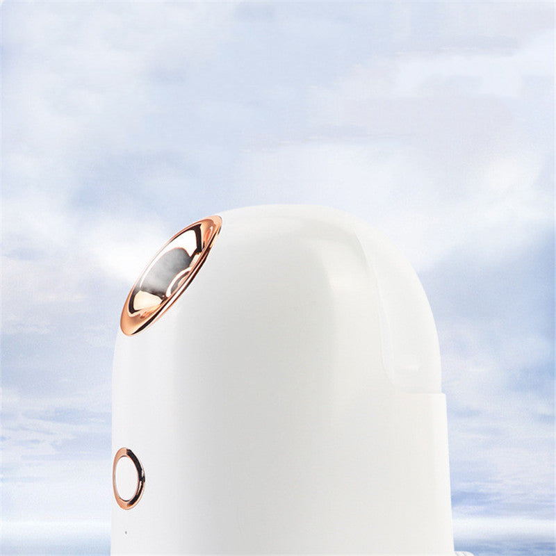 HKM-290387 Portable Beauty Steamer with 150ml Water Tank, ABS Material, 20-Minute Spray Time
