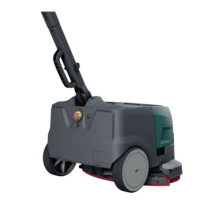 KTX-620819 Compact Hand Push Mini Walk Behind Floor Scrubber for Efficient Cleaning