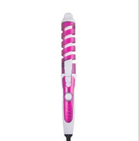 HKM-110099 Automatic Spiral Curling Iron with Tourmaline Ceramic, 16MM-20MM Diameter, 10 Heat Settings for Quick Styling