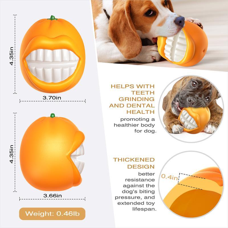 HKM-152467 Durable Dog Chew Toy with Built-in Sound Whistle - TPR Material for Medium to Large Breeds