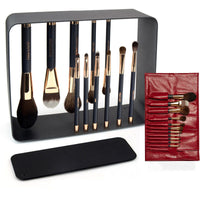 HKM-214739 Magnet Makeup Brush Set with Real Hair - Complete and Durable Tool Kit