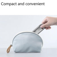 HKM-378259 Foldable Pet Brush for Travel, Soft Toothed Comb for Dogs and Cats