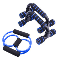 HKM-504851 Multifunctional Abdominal Wheel with 6-Piece Fitness Accessories