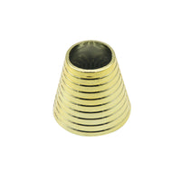 HKM-080723 Toothy Imitation Metal Large Ponytail Hair Tie - ABS Plastic, 4 Color Options, Stylish Design