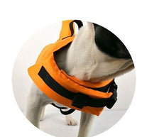 HKM-244051 Pet Life Jacket for Dogs - Durable Oxford Cloth and Nylon Fabric, Strong Buoyancy, Bright Orange Color