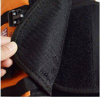 HKM-244051 Pet Life Jacket for Dogs - Durable Oxford Cloth and Nylon Fabric, Strong Buoyancy, Bright Orange Color