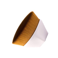 HKM-720915 Soft Synthetic Fiber Foundation and Blush Brush for Loose Powder Makeup