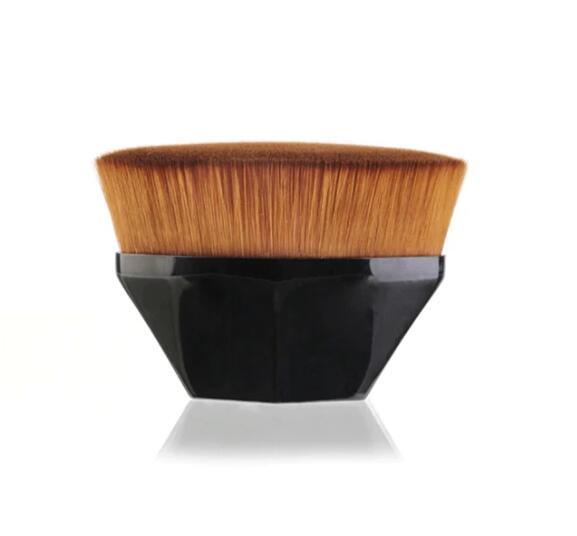 HKM-720915 Soft Synthetic Fiber Foundation and Blush Brush for Loose Powder Makeup