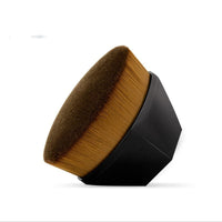 HKM-720915 Soft Synthetic Fiber Foundation and Blush Brush for Loose Powder Makeup