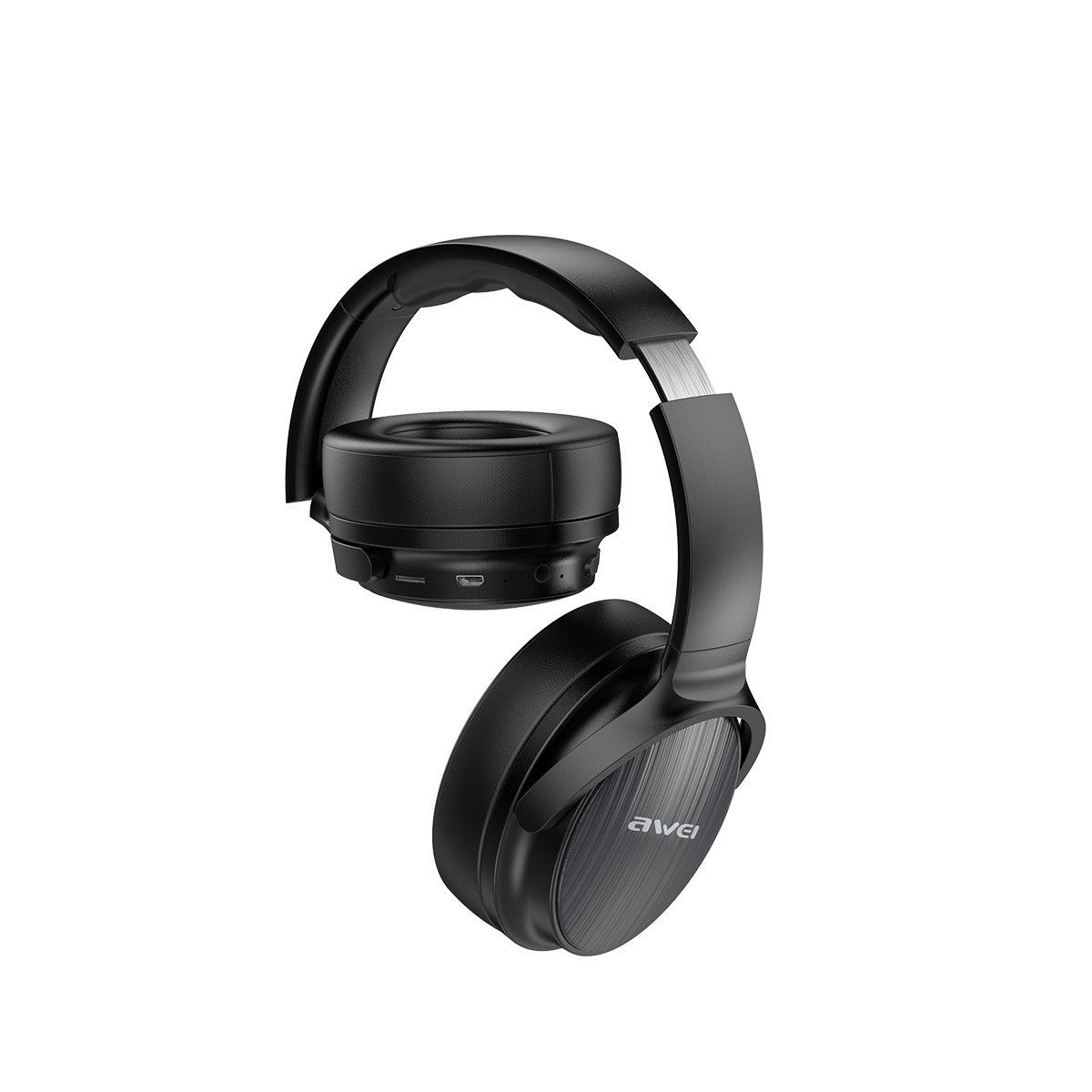 KTX-034195 Folding Bluetooth Over-the-Head Wireless Headphones with Long Battery Life and Dual Modes