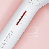 HKM-008275 Automatic Hair Curler with 21mm-30mm Ceramic Barrel, 4 Temperature Settings, Spiral Design for Quick Styling