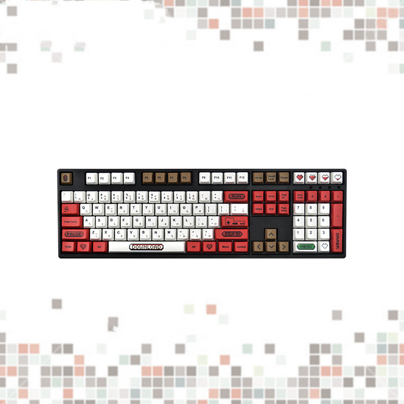 KTX-913363 Single-Sided Five-Sided Heat-Up Keycap for Mechanical Keyboards