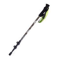 HKM-225747 Lightweight Carbon Fiber Folding Trekking Pole with Three-Section Telescopic Design