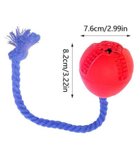 HKM-605779 Interactive Dog Puzzle Toy with Rope - Stress-Reducing Dispenser for Effective Crate Training