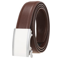 HKM-117075 Men's Genuine Leather Belt - 3.0CM Width, Versatile Style