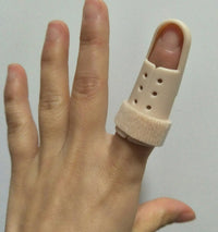 HKM-856851 Hammer-Shaped Finger Rehabilitation Splint for Fracture Recovery - Adjustable Size Plastic Phalange Clip