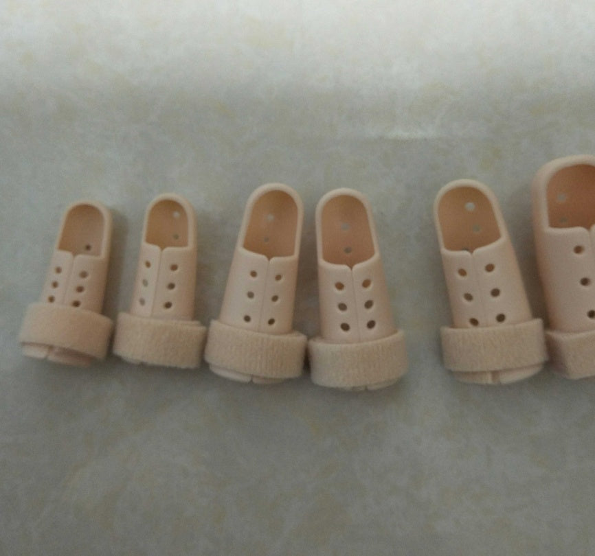 HKM-856851 Hammer-Shaped Finger Rehabilitation Splint for Fracture Recovery - Adjustable Size Plastic Phalange Clip
