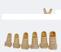 HKM-856851 Hammer-Shaped Finger Rehabilitation Splint for Fracture Recovery - Adjustable Size Plastic Phalange Clip