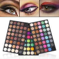 HKM-210131 120 Color Eyeshadow Palette and 40 Colors Earthy Eyeshadow Palette Set, Versatile Eye Makeup Options