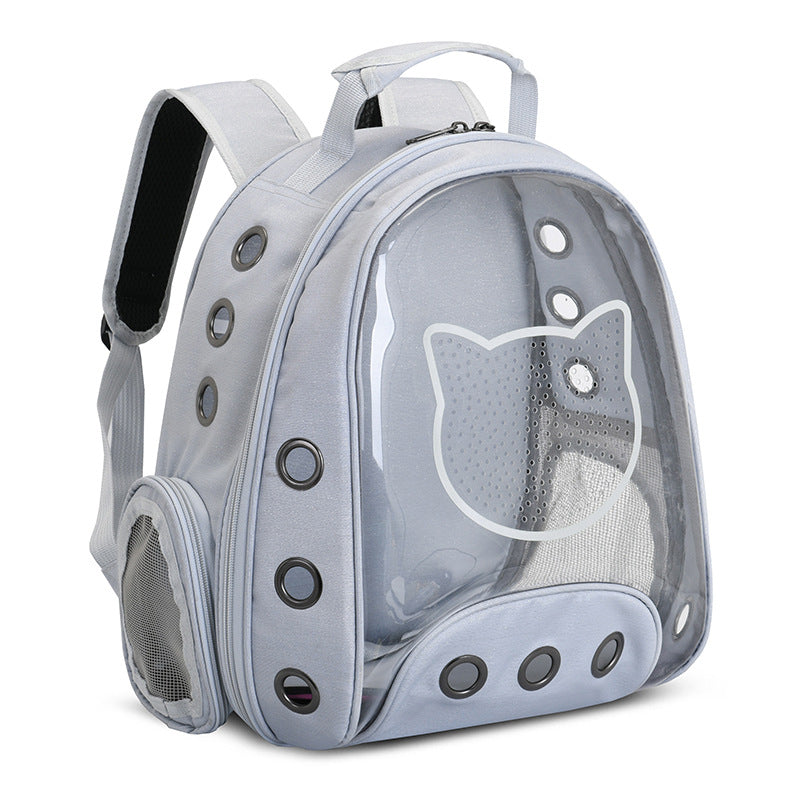 HKM-922579 Transparent Cat Carrier Bag for Easy Travel and Outdoor Use