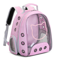 HKM-922579 Transparent Cat Carrier Bag for Easy Travel and Outdoor Use