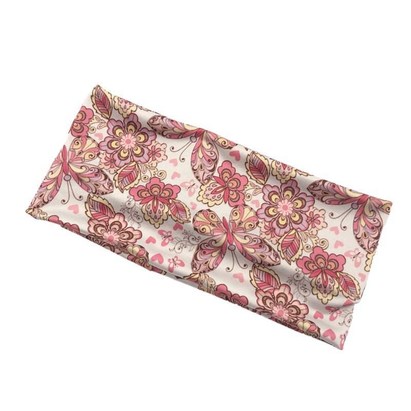HKM-387987 Magic Turban Hair Accessory for Sports and Outdoor Activities - Versatile Polyester Headwear