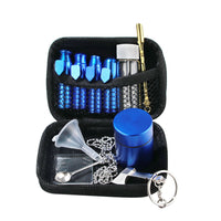 HKM-037587 Multi-Functional Metal Medicine Box with Keychain and Storage Features